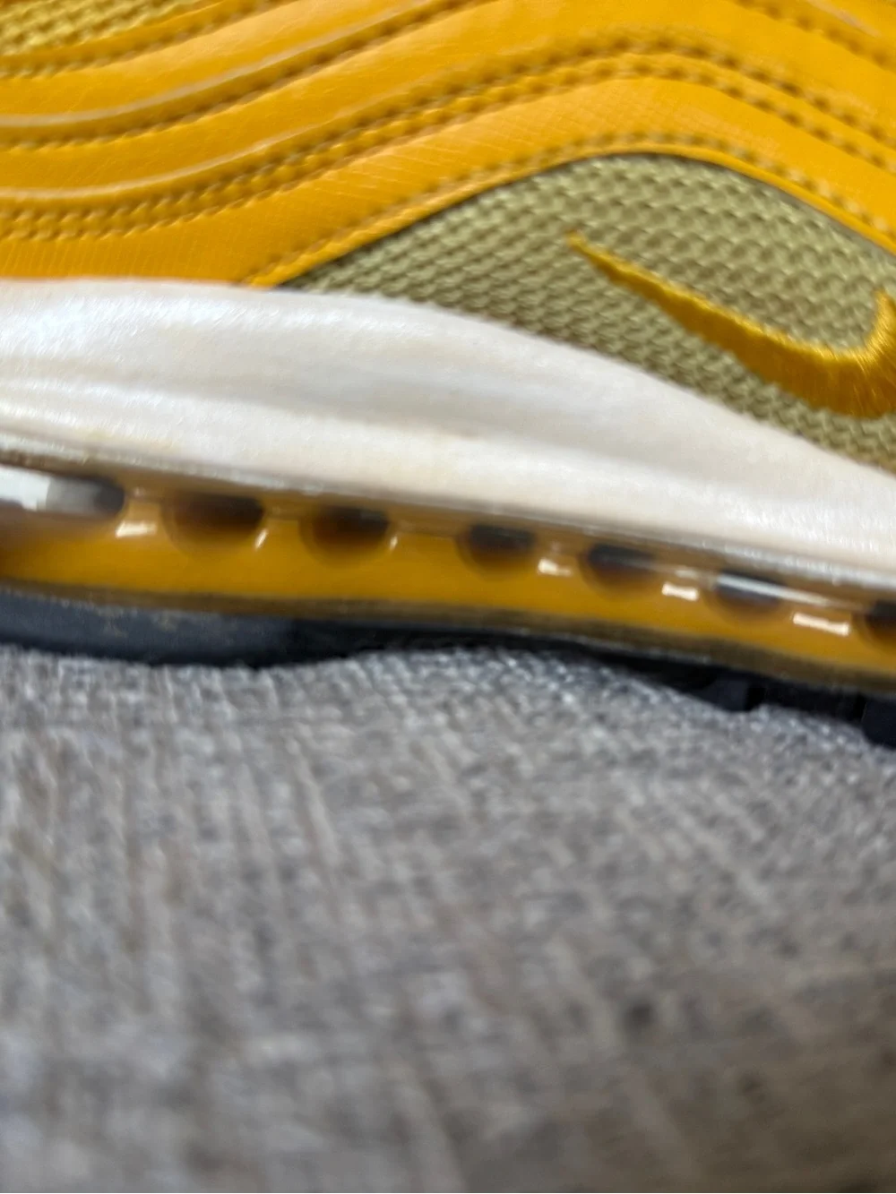 Nike Women's Air Max 97 'Mustard' yellow 9.5